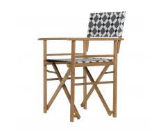 Maxx Holz-Regiesessel Acryl