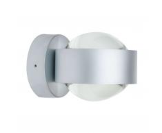 Puk Wall Wandleuchte Linse-Linse chrom matt