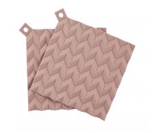 Hold-on Topflappen 2er-Set rosa