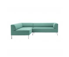 freistil 185 Sofaecke mit Longchair links türkisblau