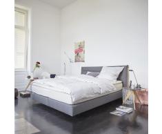 now! Boxspringbett 180 anthrazit