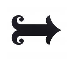 Metal Wall Relief Arrow Wandschmuck