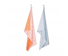 Tea Towels Gradient Geschirrtuch 2er-Set