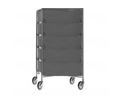 Mobil Rollcontainer mit 5 Schubladen
