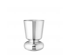 Alfredo Vase in Edelstahl