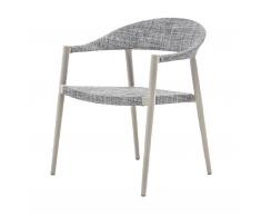 Clever Lounge Gartensessel seidengrau-asche