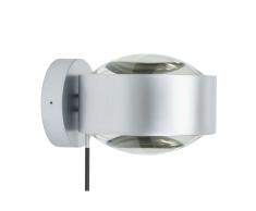 Puk Maxx Wall Plus Wandleuchte Linse-Linse chrom matt