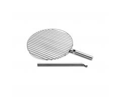 Triple Grillrost 45 silber