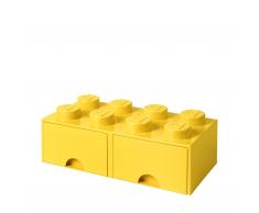 LEGO® Drawer Aufbewahrungsbox Brick 8 gelb