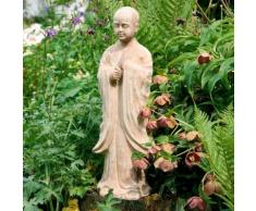 Terracotta-Gartenfigur Mönch Tongmao