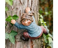 Gartenfigur Kletter-Gnom Kraxel-Maxel
