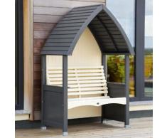 Gartenlaube Cottage, 210x136x81 cm, anthrazit