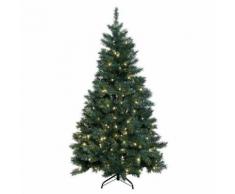 Star LED-Außen-Weihnachtsbaum Grüne Pracht, 180x100x100 cm, Kunststoff, grün