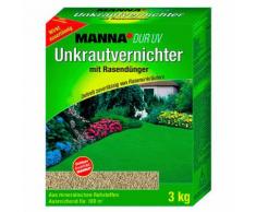 Unkrautvernichter mit Rasendünger, 3 kg