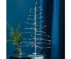 Star LED-Baum Firework, 45x28x28 cm, Metall, silber