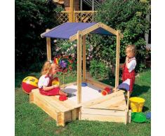 Sandkasten-Set Peter Pan mit Sitz- und Bugbox