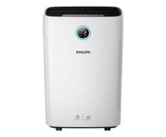 Philips Kombigerät Luftbefeuchter und -reiniger AC3829/10, für 80 m² Räume, weiß