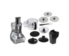 Gastroback Kompakt-Küchenmaschine Design Food Processor Advanced 40965, 1100 W, 2 l Schüssel, Design Food Processor Advanced 40965 Kompakt-Küchenmaschine, silber