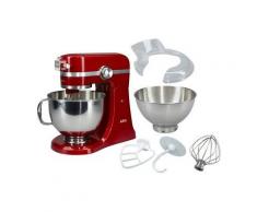 AEG Küchenmaschine Ultramix KM4000, 1000 W, 4,8 l Schüssel, rot