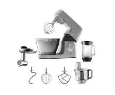 KENWOOD Küchenmaschine Chef Elite KVC5401S, 1200 W, 4,6 l Schüssel, inkl. Zubehör im Wert von UVP € 229,98, silber