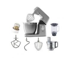 KENWOOD Küchenmaschine Chef XL Elite KVL6410S, 1400 W, 6,7 l Schüssel, inkl. Zubehör im Wert von UVP € 179,98, silber