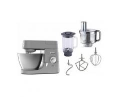 KENWOOD Küchenmaschine Chef KVC3150S, 1000 W, 4,6 l Schüssel, inkl. Zubehör im Wert von UVP € 109,99, silber