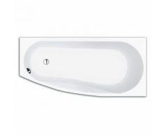 Repabad Kampen 160 links Eck Badewanne L: 160 B: 75 H: 45 cm 0005400-0001