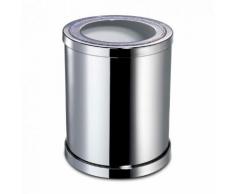 WINDISCH Shine Light Round Badeimer Ø 190 mm chrom/klar 89193CR