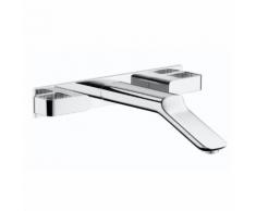 AXOR Urquiola 3-Loch Waschtischarmatur für Wandmontage Ausladung: 228 mm 11043000