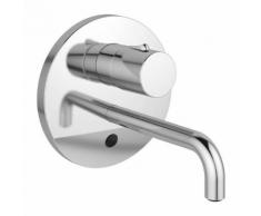 Ideal Standard CeraPlus Sensor-Wand-Waschtischarmatur Temp. über Griff, Netzbetrieben Ausladung: 230 mm A6152AA