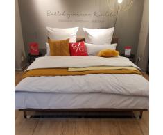 Lederbett "Plaisier" Fango