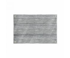 ROLLER Magnettafel - grau - Beton-Optik - Glas - beschreibbar - 60x40 cm