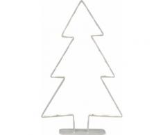 ROLLER LED-Tischleuchte, Standlampe - Baum - Chrom - 32,5 cm hoch, A++