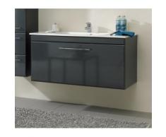 ROLLER Waschtischunterschrank, Badschrank SEO Grey - 105 cm Breite