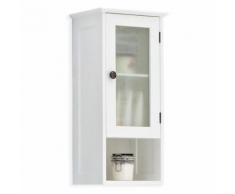 ROLLER Hängeschrank Maxim - weiß Hochglanz - Glas