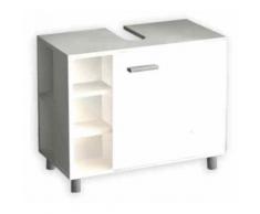 ROLLER Waschbeckenunterschrank, Waschbeckenschrank Clevaso - weiß - 60 cm