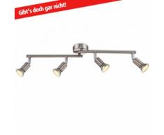 ROLLER LED-Deckenbogen - silber matt - 4 Spots, A+