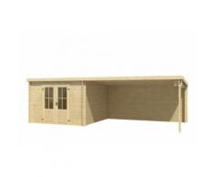ROLLER Gartenhaus ST Louis - Fichte massiv - 701x292 cm