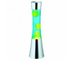 ROLLER Lavalampe, Lavaleuchte - gelb-blau - mit Schnurschalter, C
