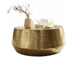 ROLLER Loungetisch Mahesh - goldfarben - Aluminium - 74 cm