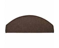 ROLLER Stufenmatte Tobago - braun - 28x65 cm