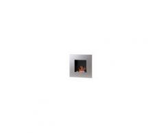 muenkel design square fire 75 Bio Wandkamin: Edelstahl, matt