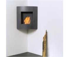 muenkel design aBlaze Ethanol Wandkamin: Schwarz