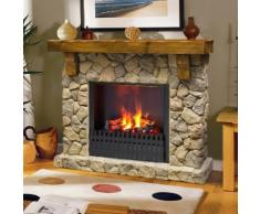 bergamo Fieldstone Opti-myst Elektrokamin: 2.000 Watt Heizleistung
