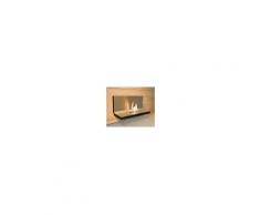 Radius Design Radius Wall Flame Edelstahl: mit Scheibe - Edelstahl