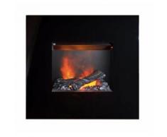 Faber Nissum Opti-myst Slimline Elektro Wandkamin: Schwarz