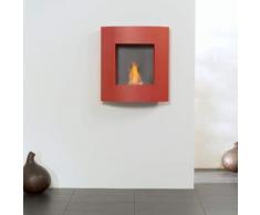 muenkel design aBlaze Ethanol Wandkamin: Feuerrot