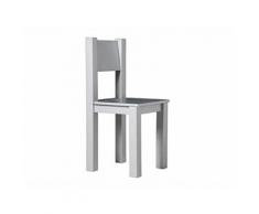 BOPITA Mix & Match Kinderstuhl Silber 210153