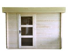 Steiner Shopping (TI) Gerätehaus Lunz - 3,20 x 2,0 Meter aus 19mm Blockbohlen