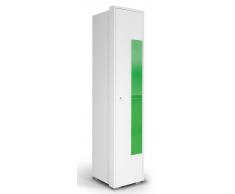 Easy Möbel (MA) Jugendzimmer - Drehtürenschrank / Kleiderschrank Gabriel 15, Farbe: Weiß / Gr?